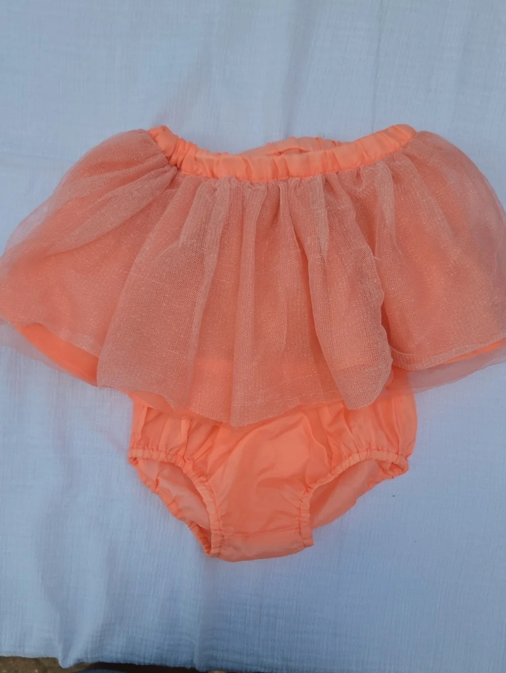 Gymboree Peach Tutu Diaper Cover Bloomers